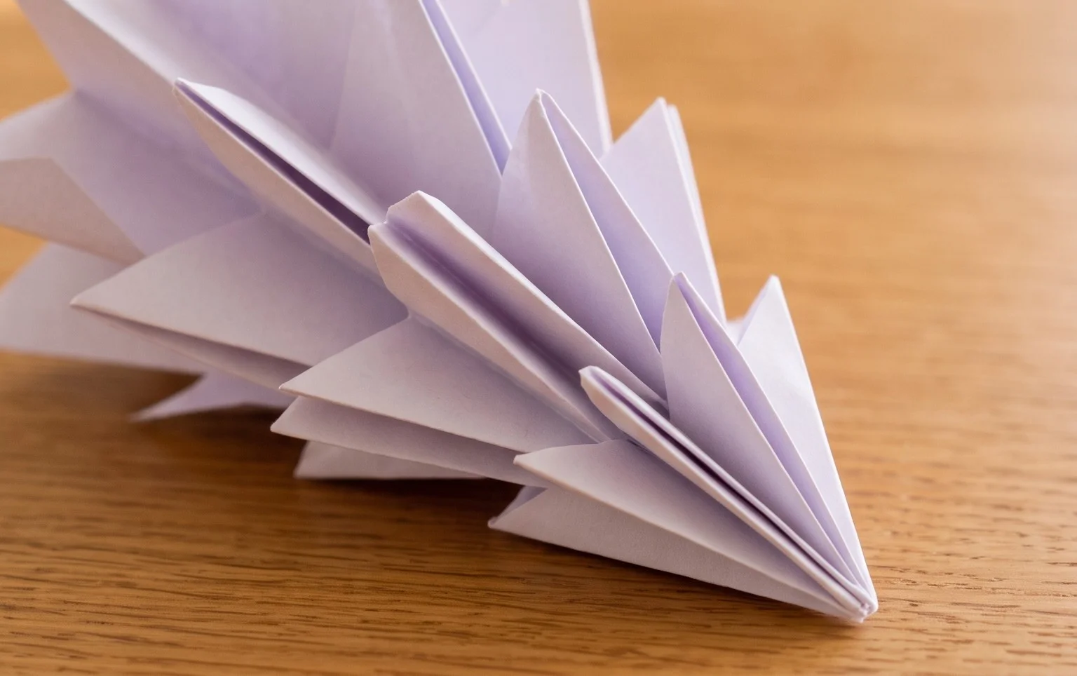 Preparando o Natal: Árvores de Natal de Papel