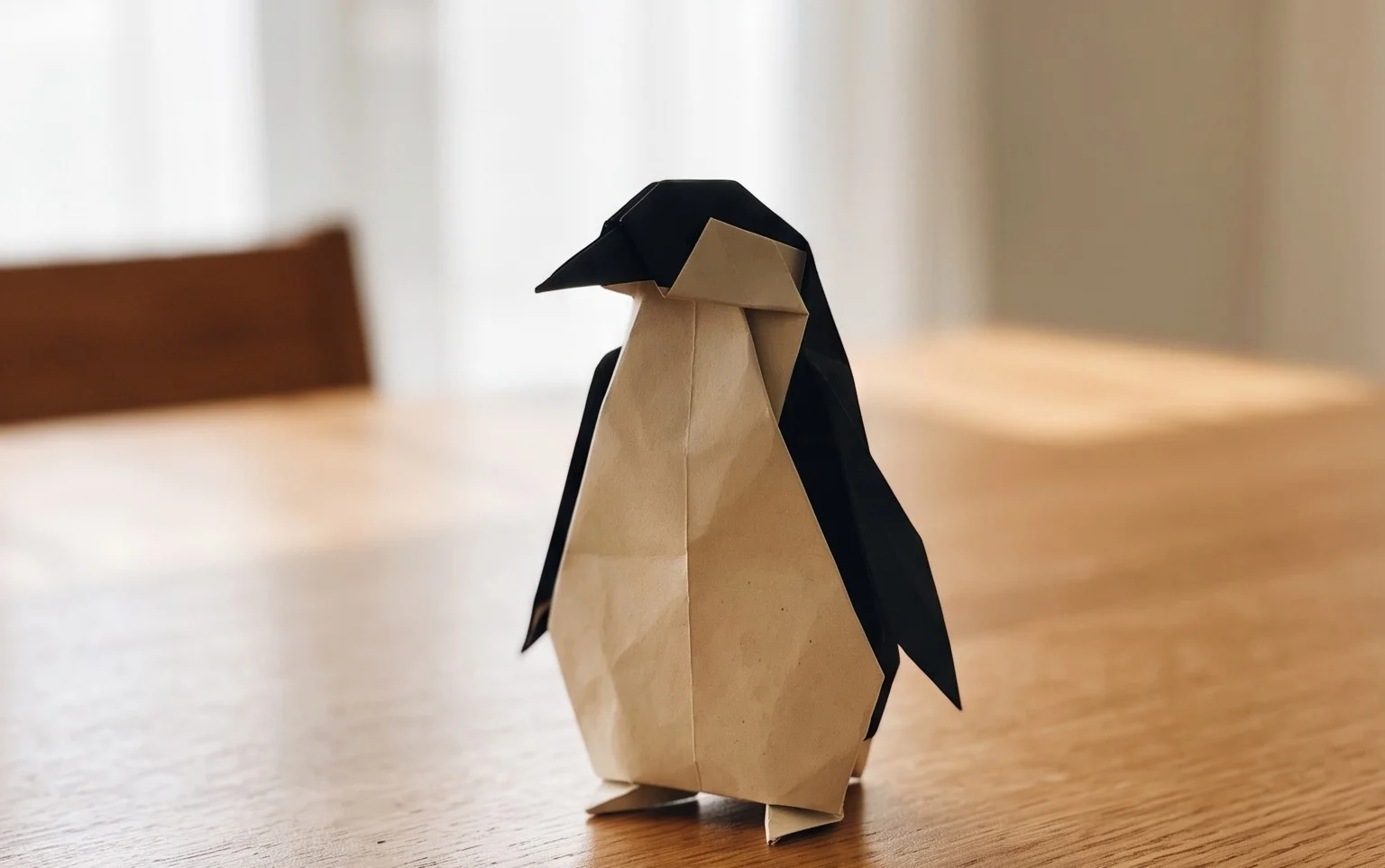 Easy Origami Penguin: Step-by-Step Paper Craft