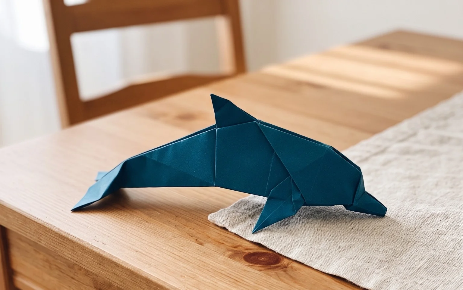 Easy Origami Dolphin: Step-by-Step Paper Craft